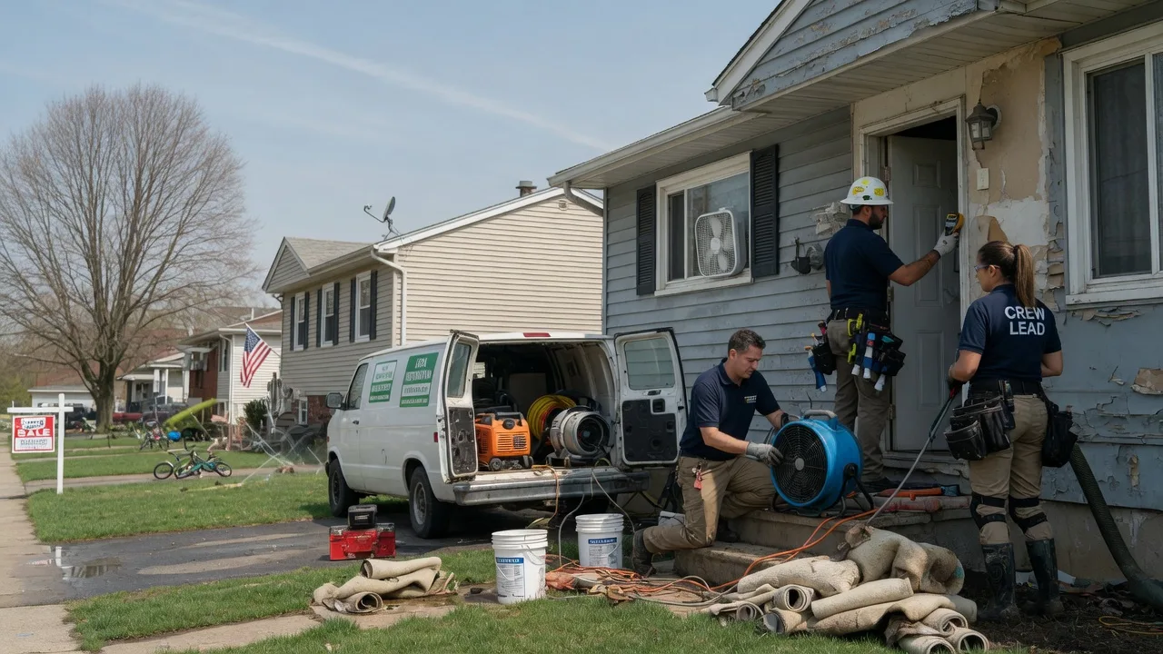 Flood Cleanup in Santa Maria, CA near me